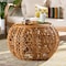 Bali & Pari Tiramisu Modern Bohemian Natural Brown Rattan Coffee Table 239-13588-ZORO - alternate 5
